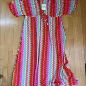 Show Me Your MuMu Vibrant Zigzag Dress
